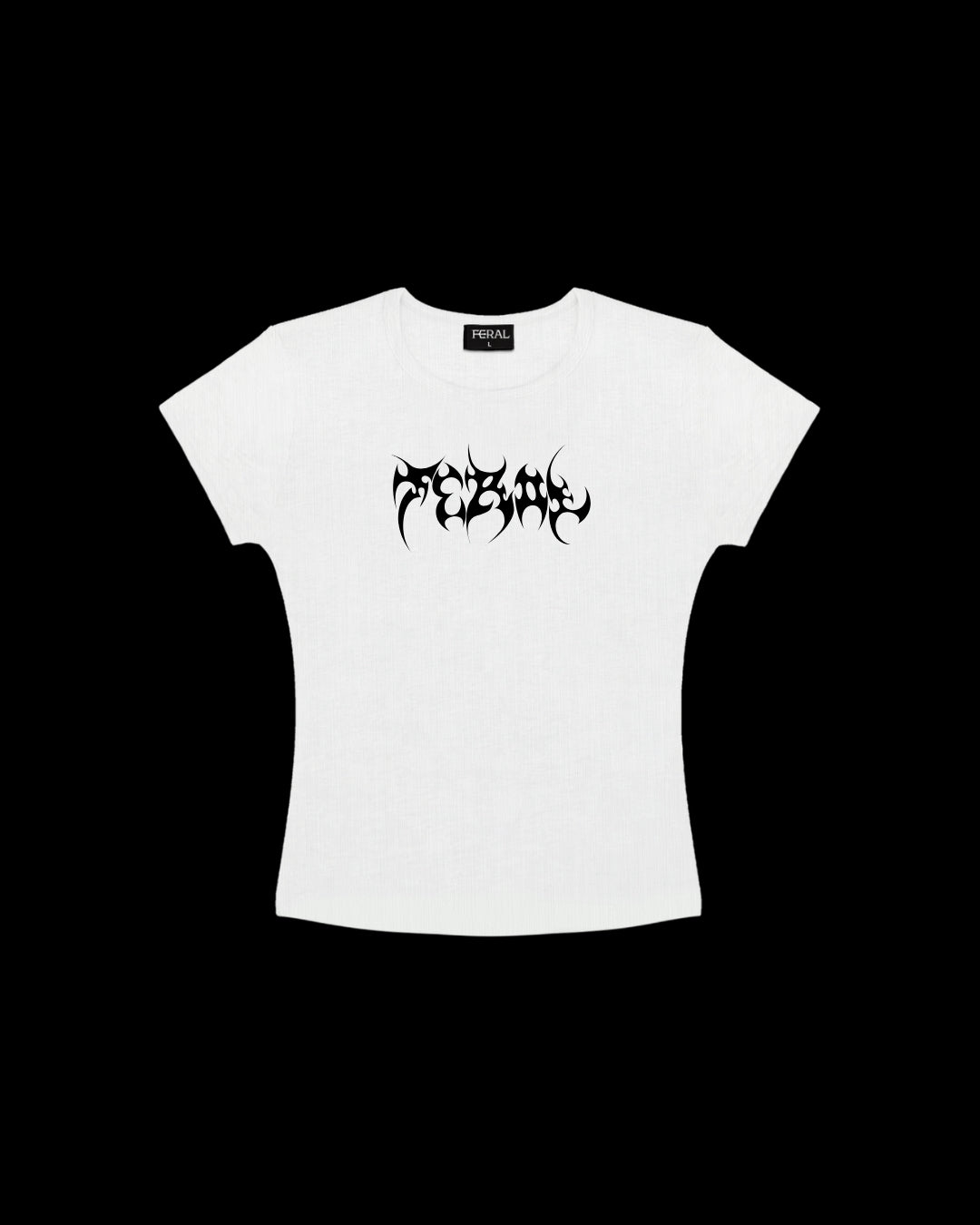 T-SHIRT BÉBÉ SIGILISME FERAL BLANC