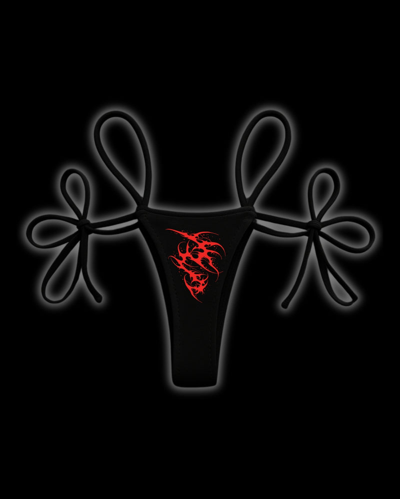 SIGILISM BIKINI BOTTOMS CRIMSON