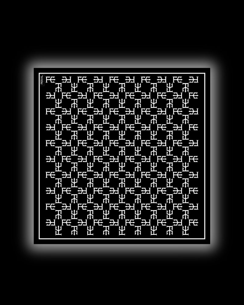 MONOGRAM BANDANA