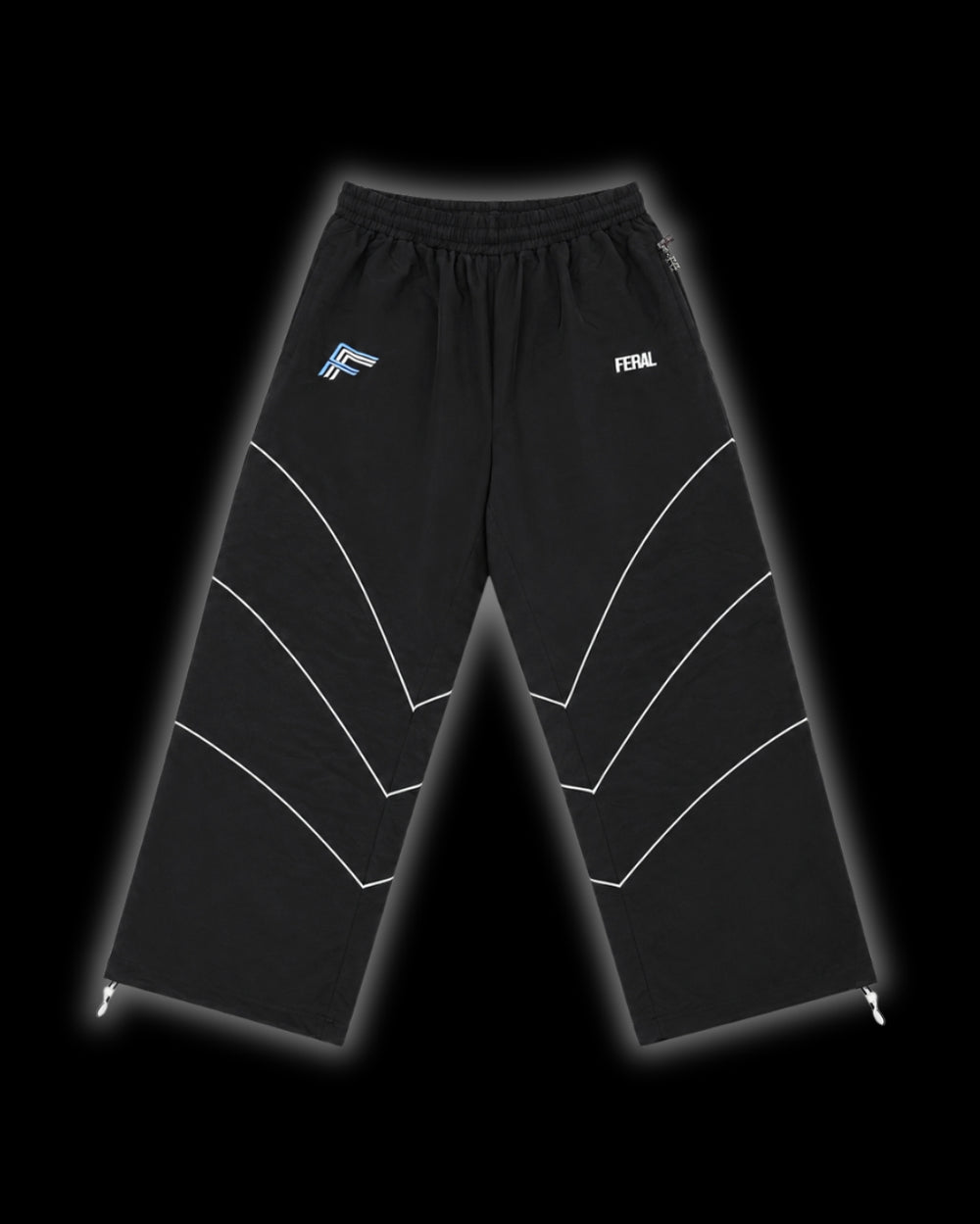 TRIBAL RACER TRACK PANT - BLUE