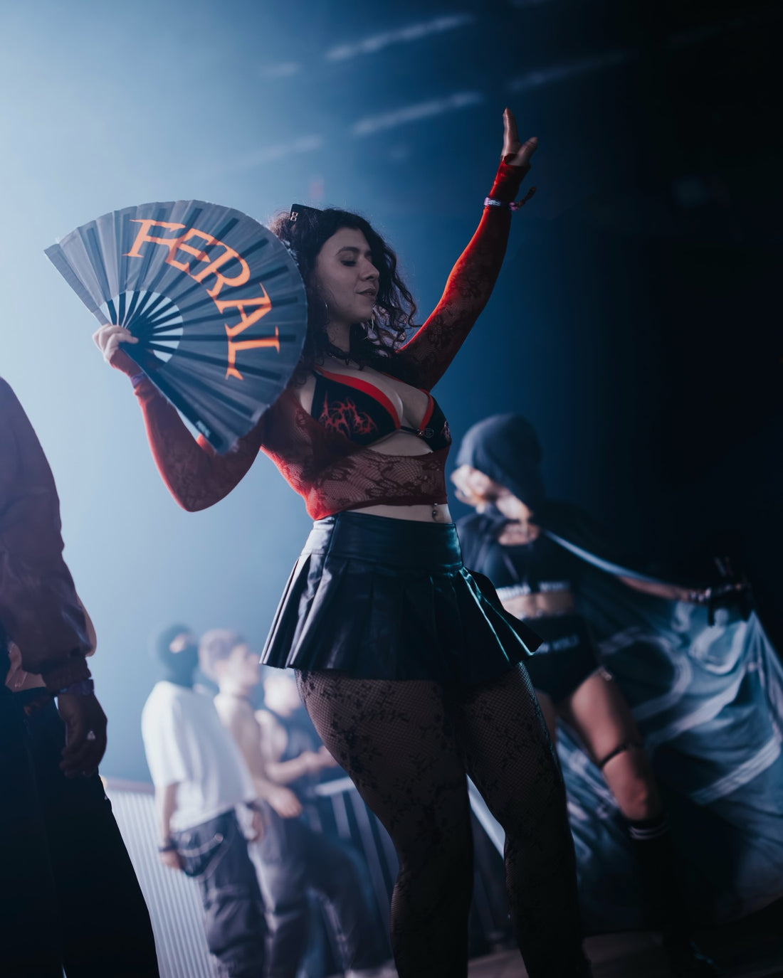 FERAL cyber sigilism hoodie — the German techno aesthetic