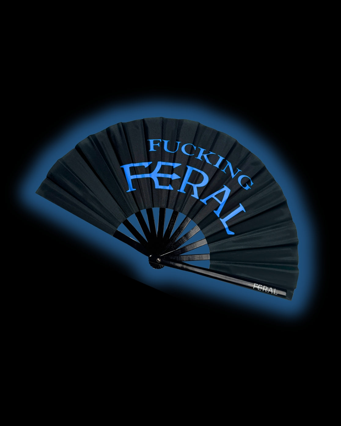 FUCKING FERAL FAN BLUE