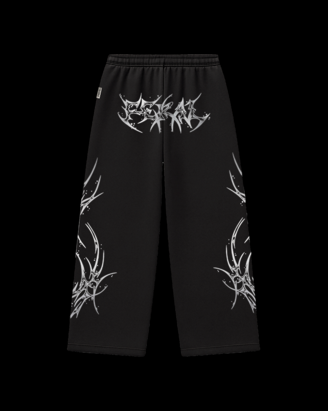 ROGUE WIDE-LEG SWEATPANTS METALLIC