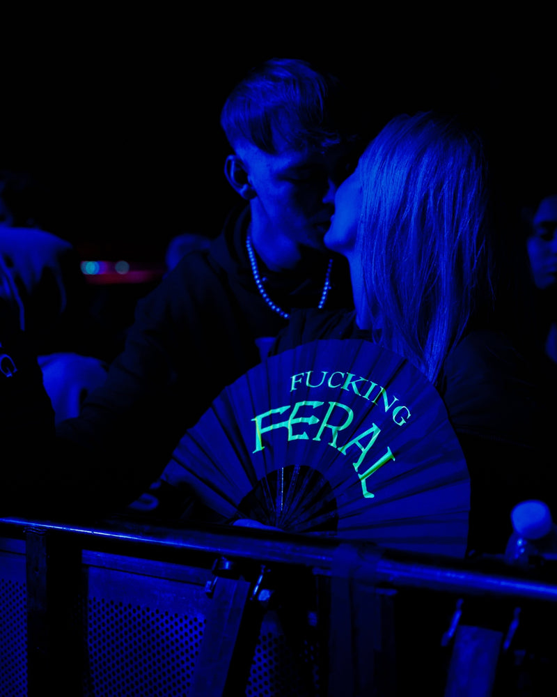 FUCKING FERAL FAN YELLOW UV