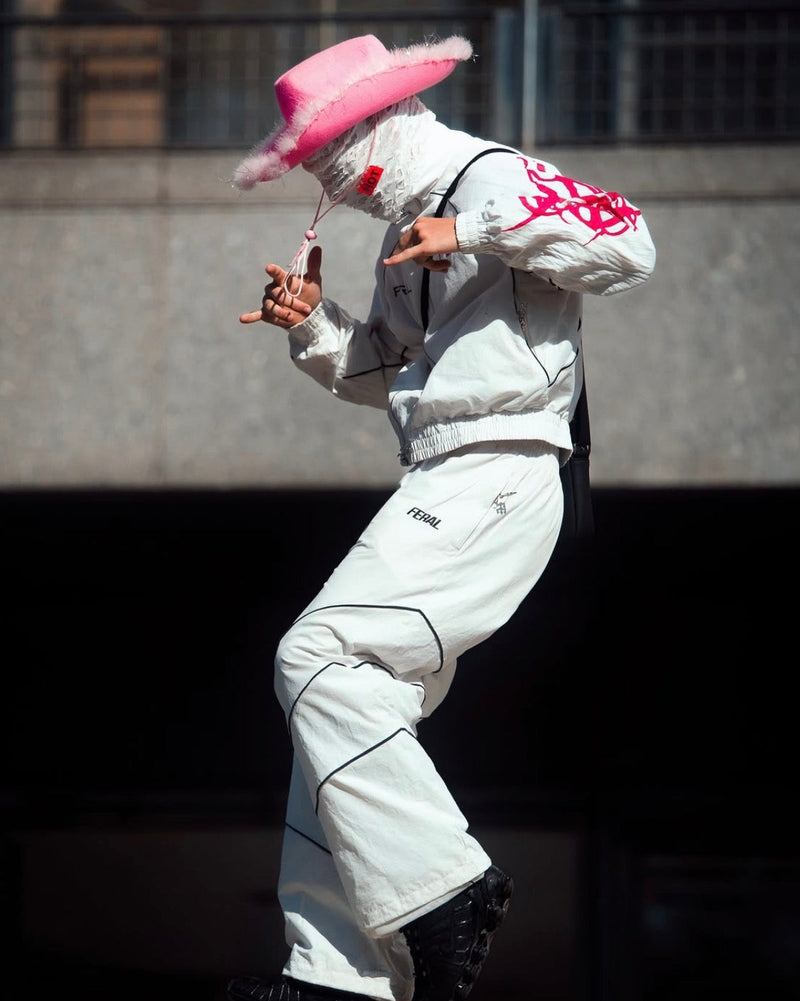 TRIBAL RACER WINDBREAKER - PINK