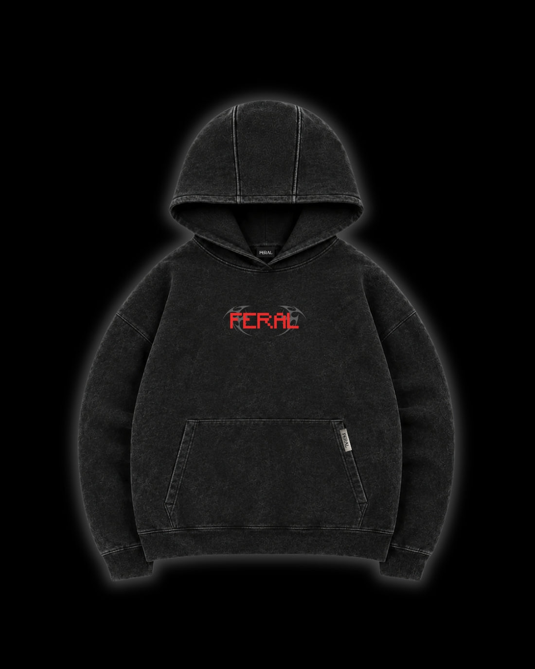 404 ACID WASH HOODIE