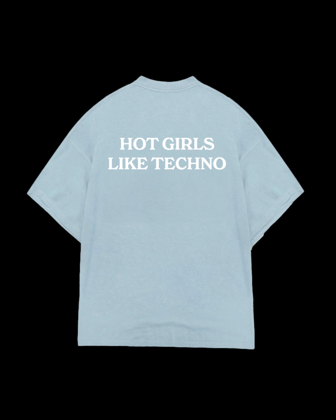 Heiße Mädchen mögen Techno Black