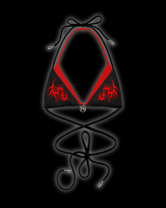 DUAL SIGILISM BIKINI TOP