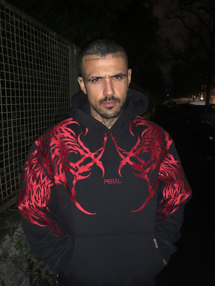 DEVOUR RED SIGIL HOODIE