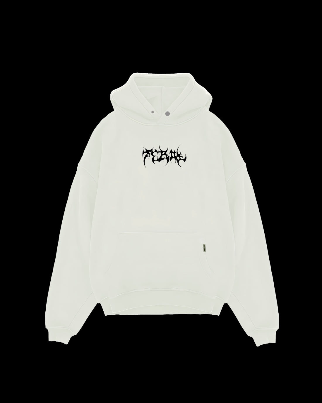 Feral Blue Logo Pullover Hoodie (Light Grey) - Feral Racing