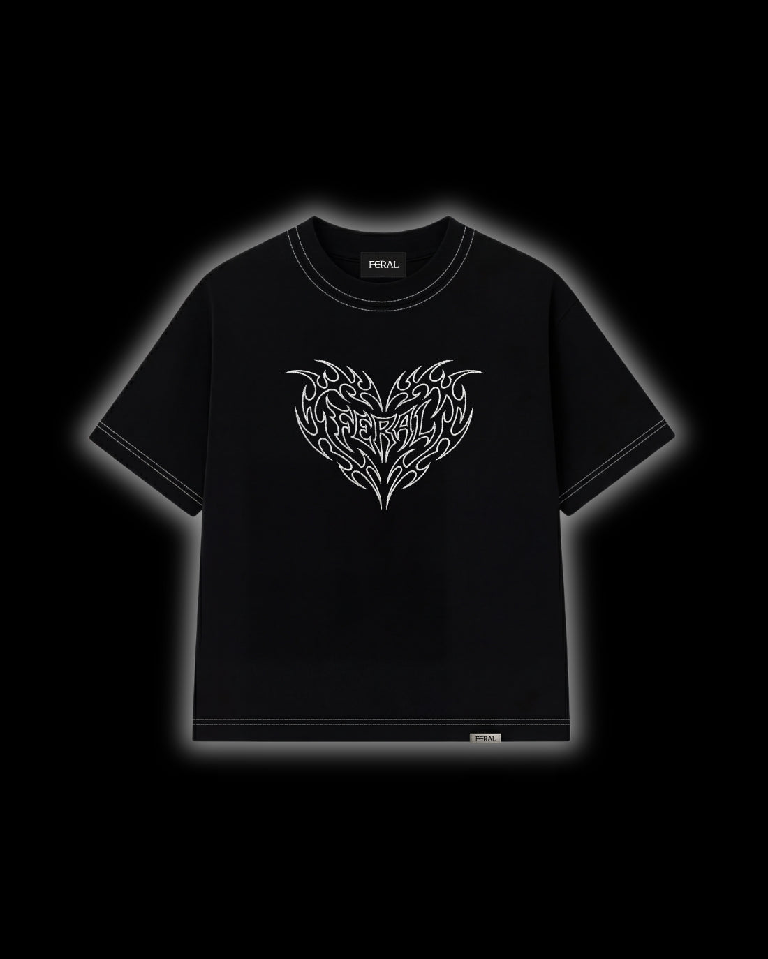 EMBROIDERED SIGILISM HEART