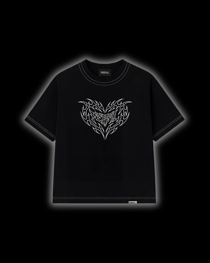 EMBROIDERED SIGILISM HEART
