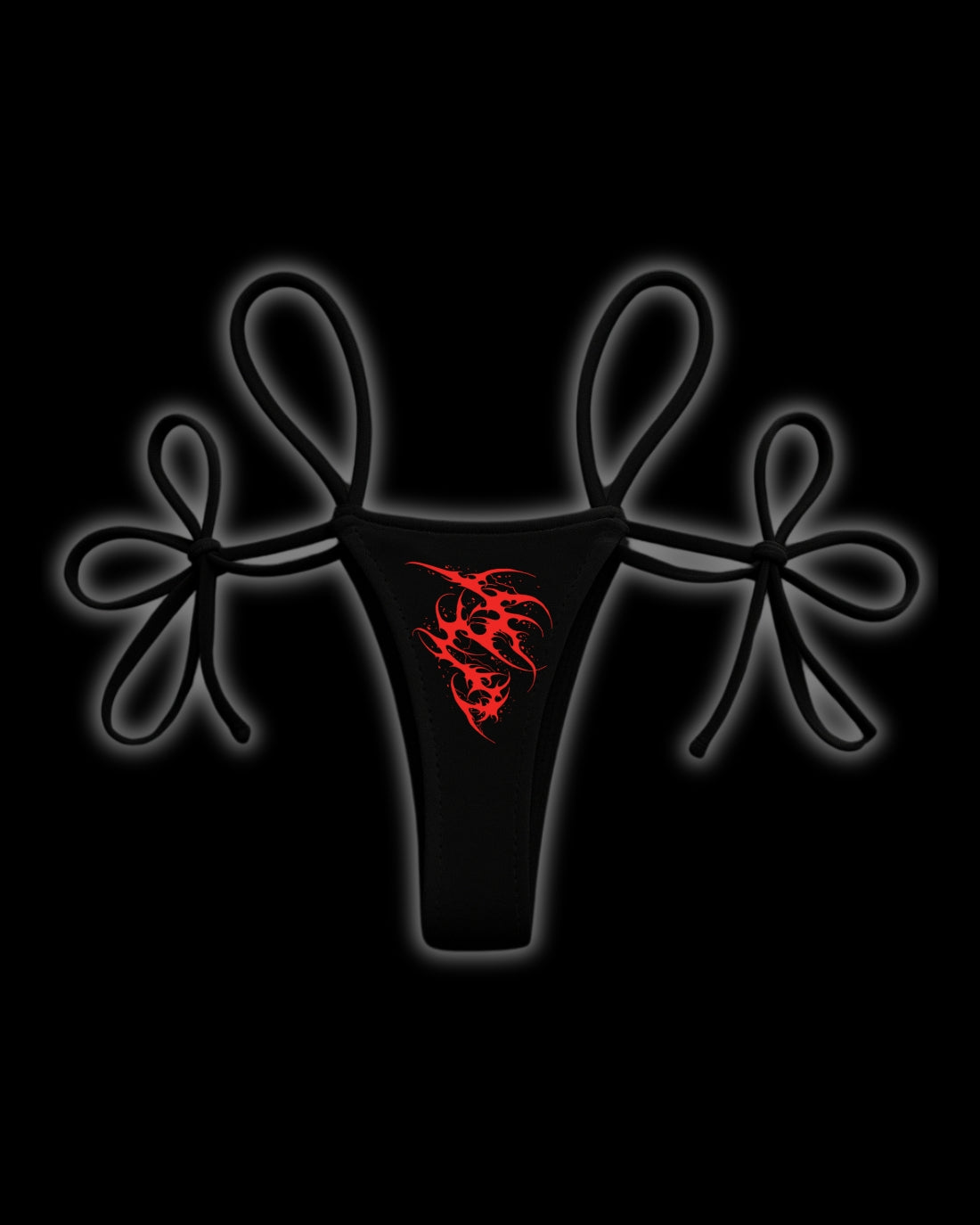 SIGILISM BIKINI BOTTOMS CRIMSON
