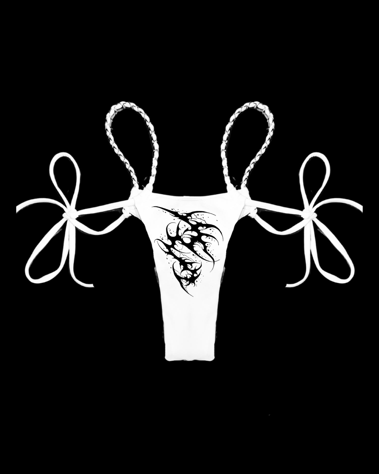 SIGILISM BIKINI BOTTOMS WHITE
