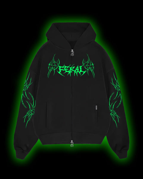 NieR Clothin 超ふわもこ ZIP OUTER BLACK×GREEN Untitleddesign_29_grande.jpg?v