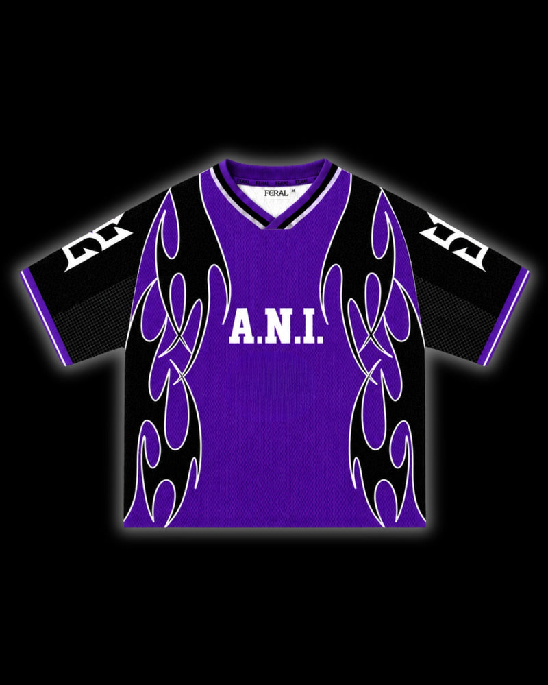 A.N.I. X FERAL JERSEY PURPLE - front