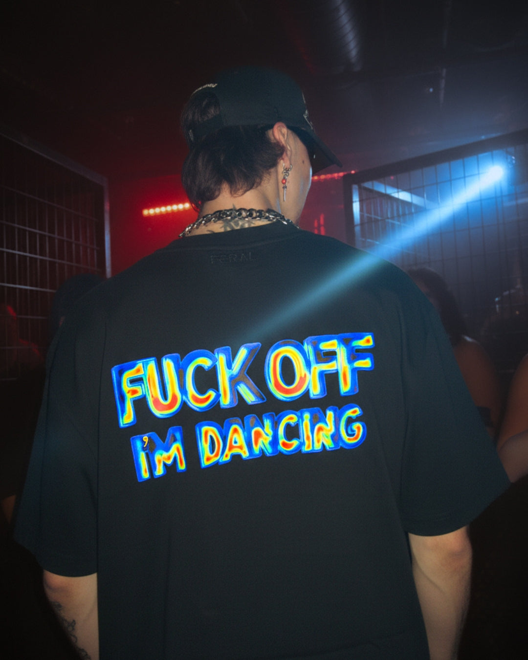 Fuck Off I'm Dancing Thermal Typo | Official Unisex Shirt by FERAL