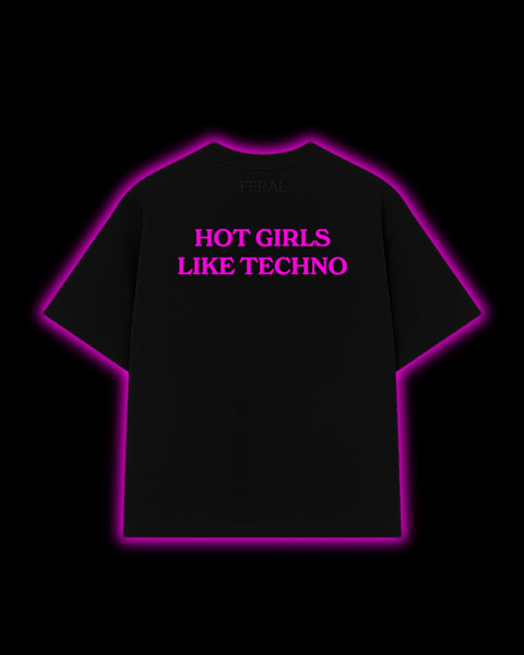 希少 SPARK!!SOUND!!SHOW!! COLLAGE GIRL TEE backhotgirlsliketechno_grande.
