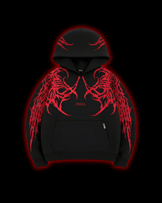 DEVOUR RED SIGIL HOODIE