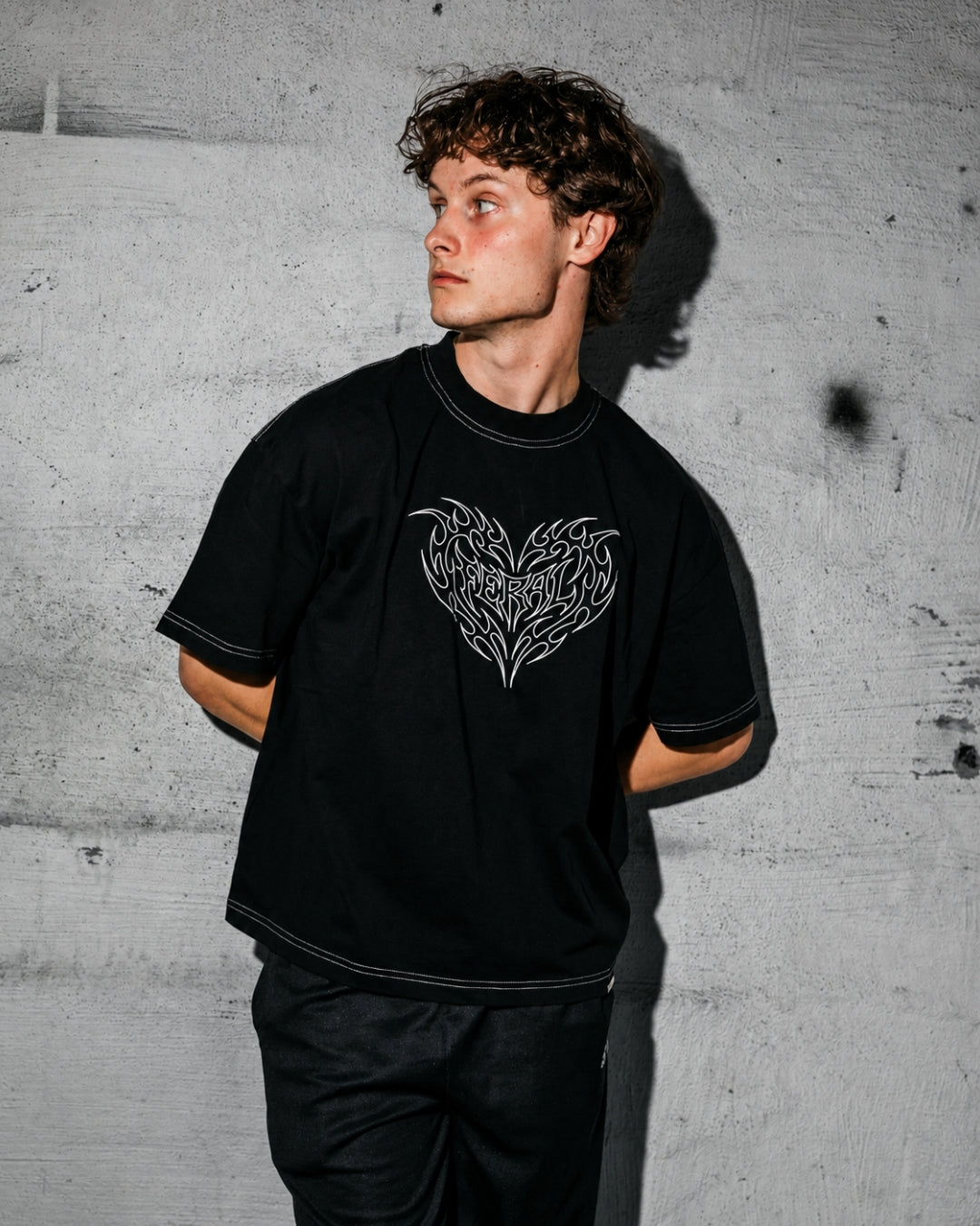 EMBROIDERED SIGILISM HEART