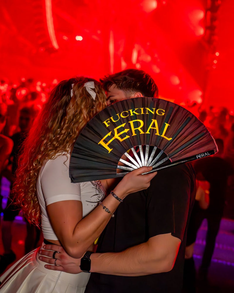 FUCKING FERAL FAN YELLOW UV
