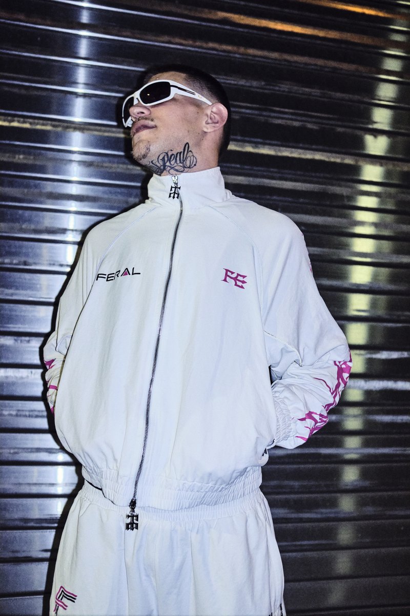 TRIBAL RACER WINDBREAKER - PINK