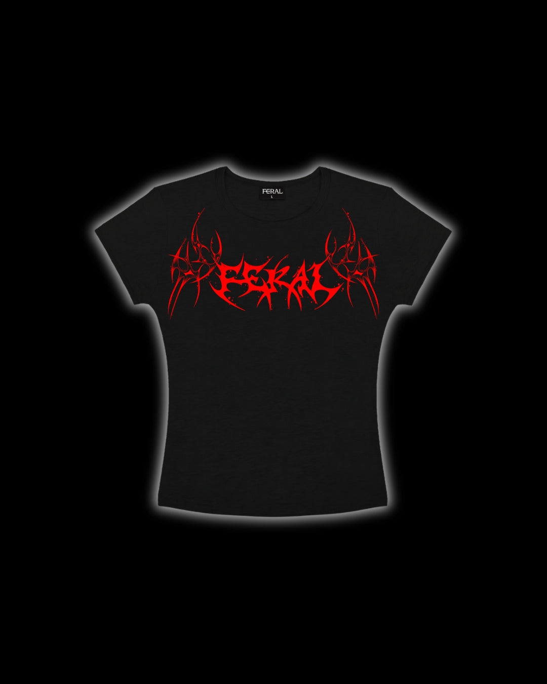 RED ROGUE BABY TEE
