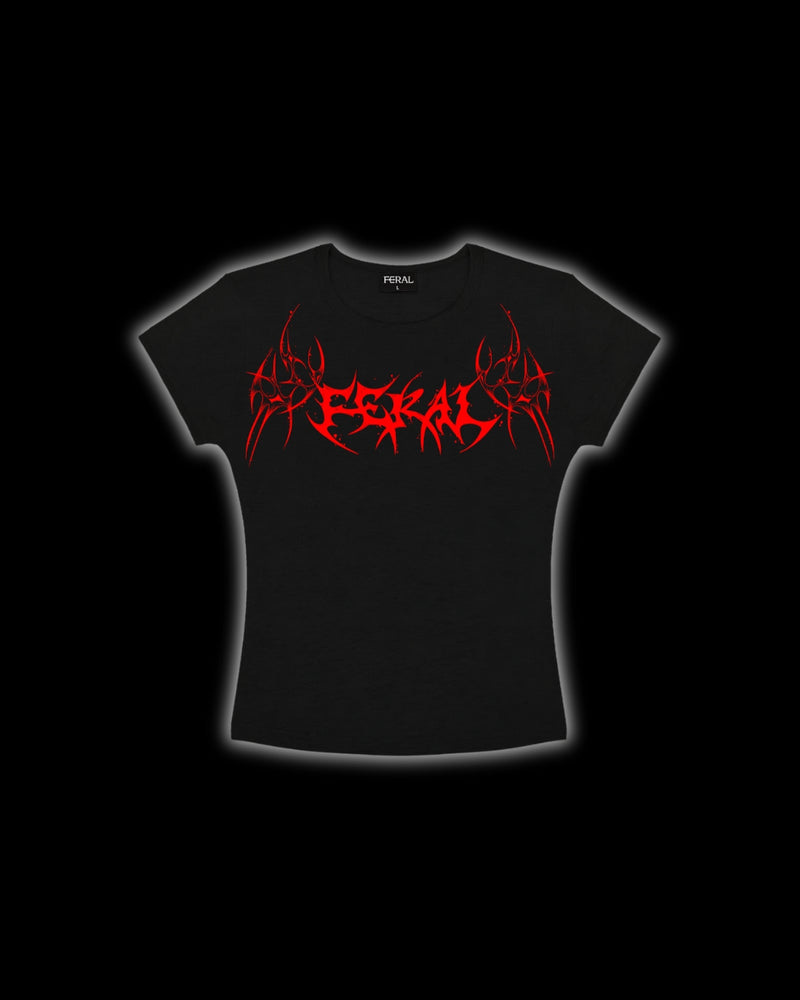 RED ROGUE BABY TEE