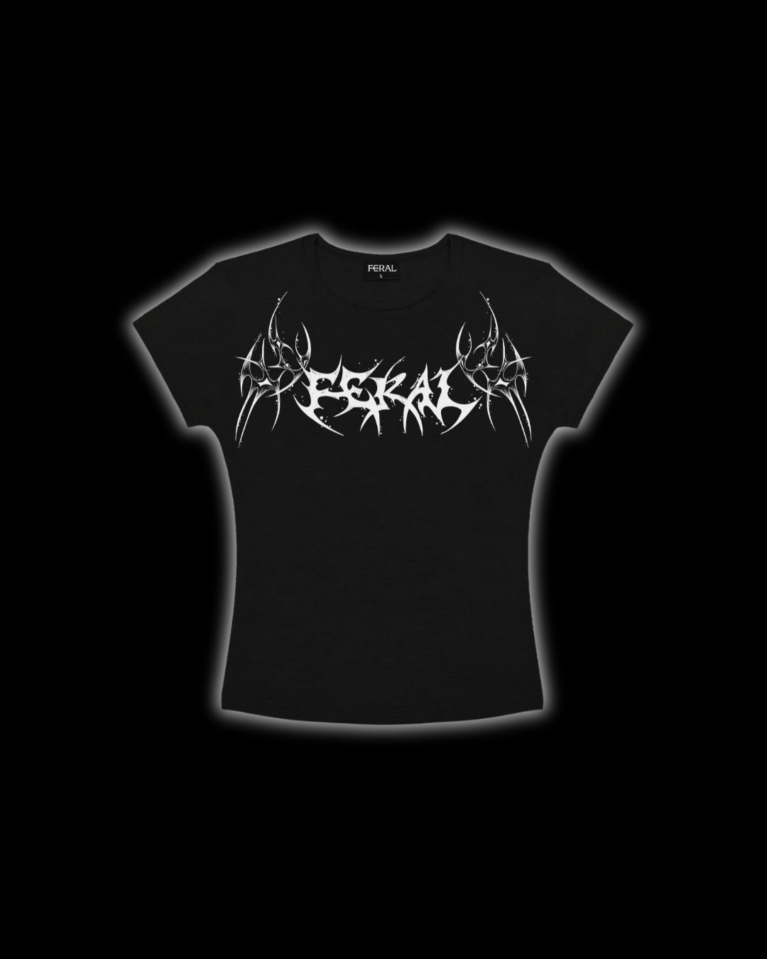 WHITE ROGUE BABY TEE