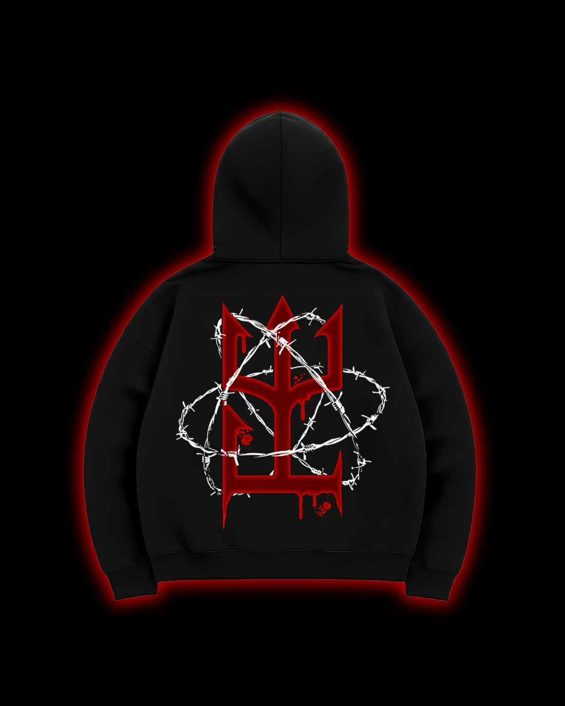 BARBED CARNAGE HOODIE