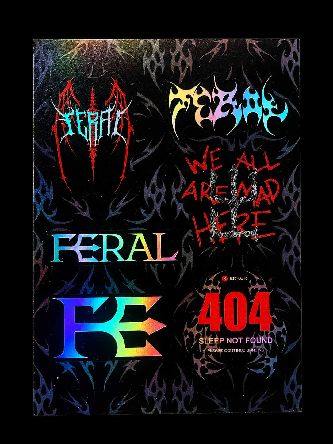 FERAL STICKER PACK