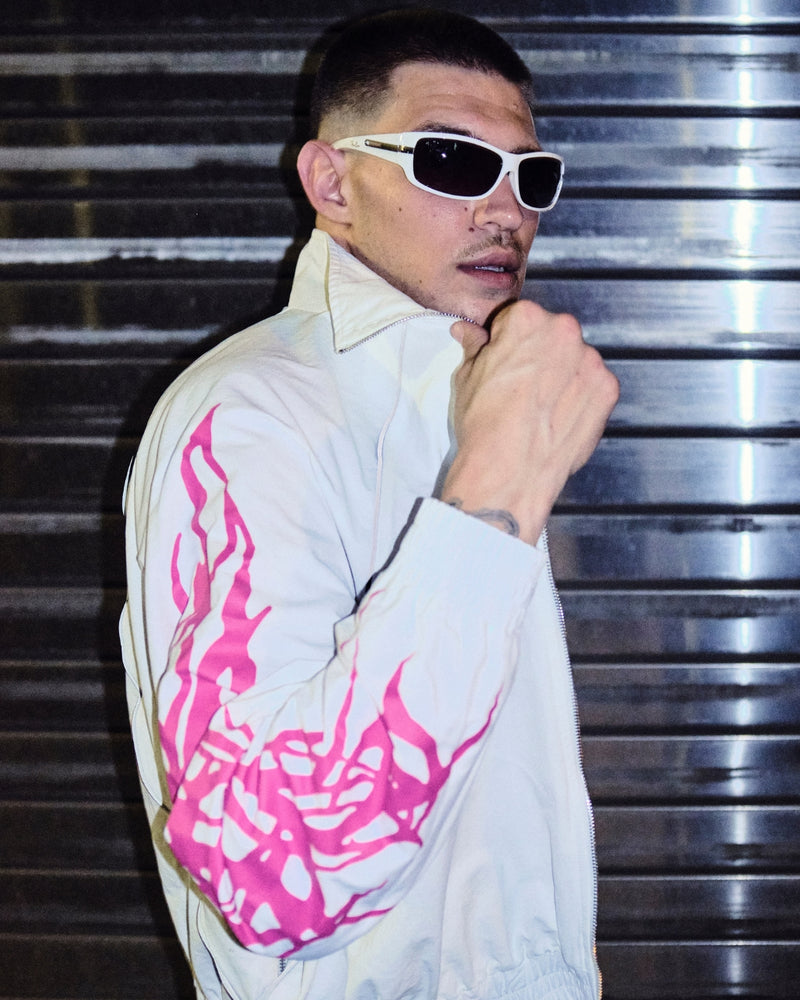 TRIBAL RACER WINDBREAKER - PINK