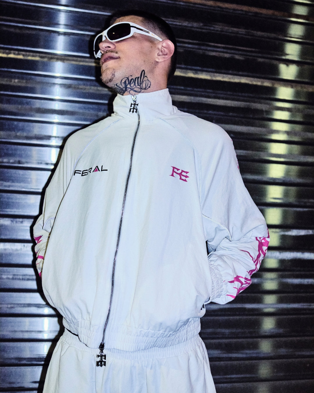 TRIBAL RACER WINDBREAKER - PINK