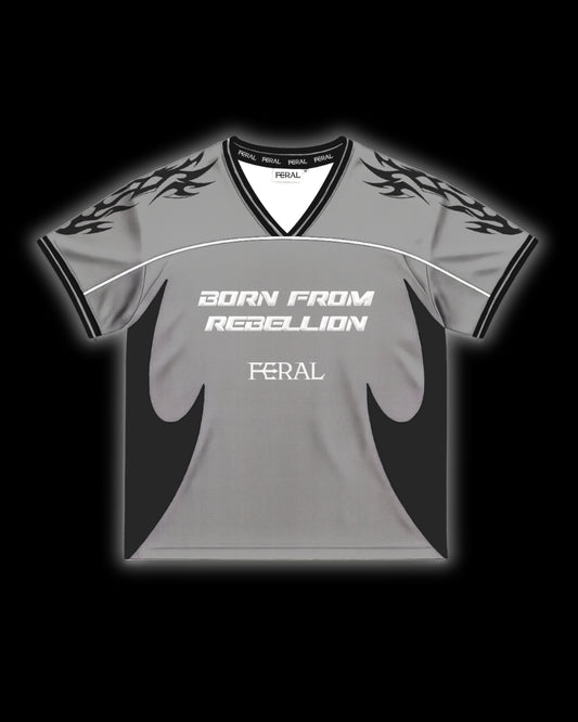 BORN FROM REBELLION JERSEY SILVER HAZE