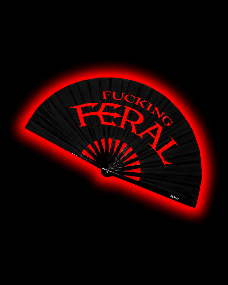 FUCKING FERAL FAN RED UV