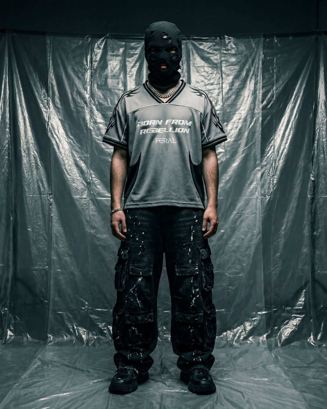 BORN FROM REBELLION JERSEY SILVER HAZE