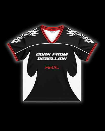 BORN FROM REBELLION JERSEY RED