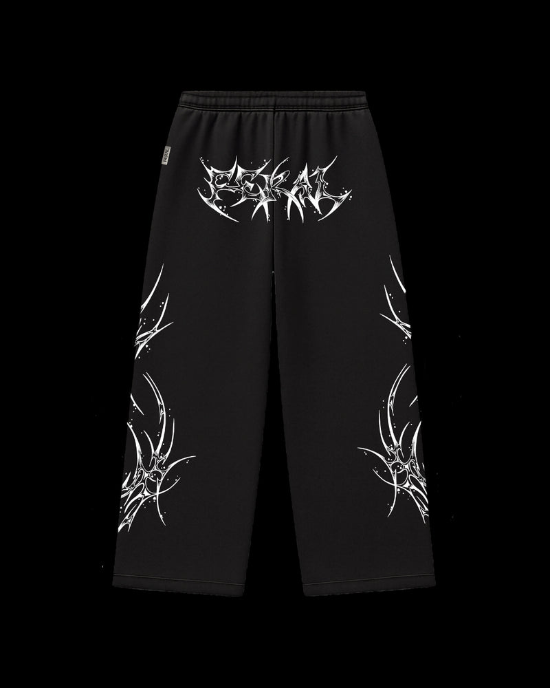ROGUE WIDE-LEG SWEATPANTS WHITE