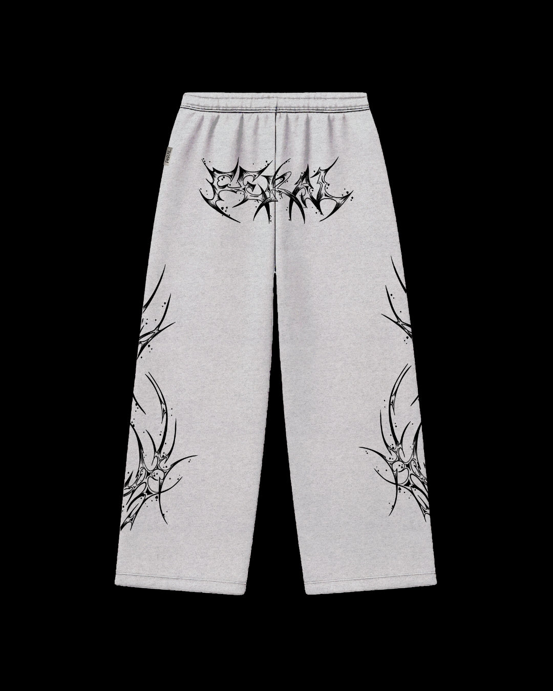 ROGUE WIDE-LEG SWEATPANTS GREY