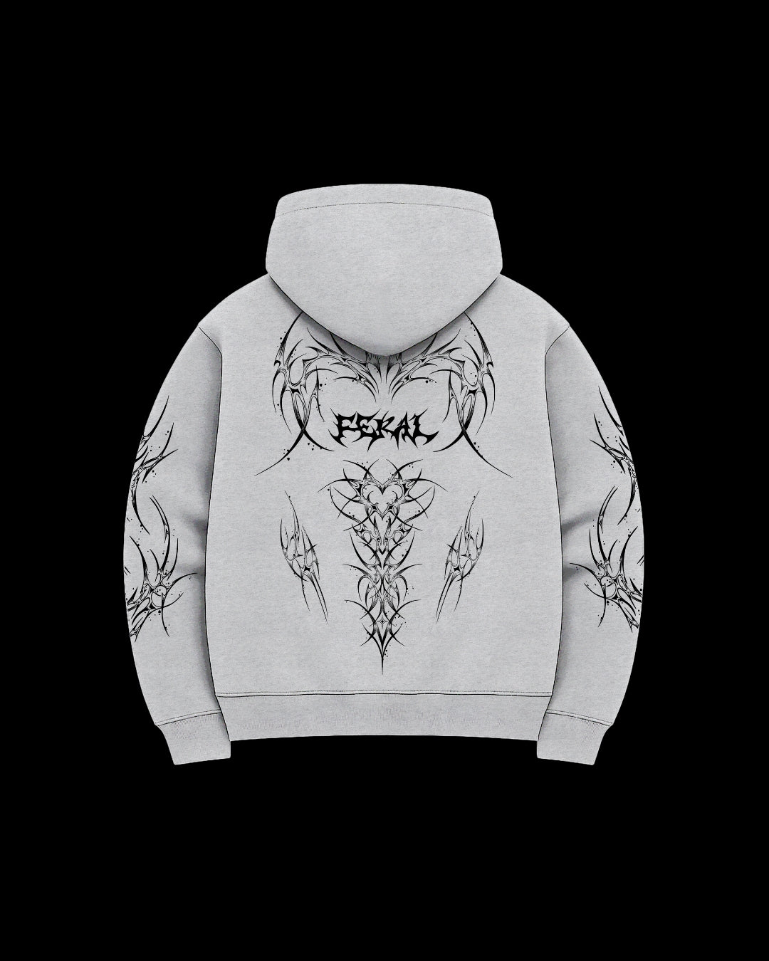 ROGUE ZIP HOODIE GREY