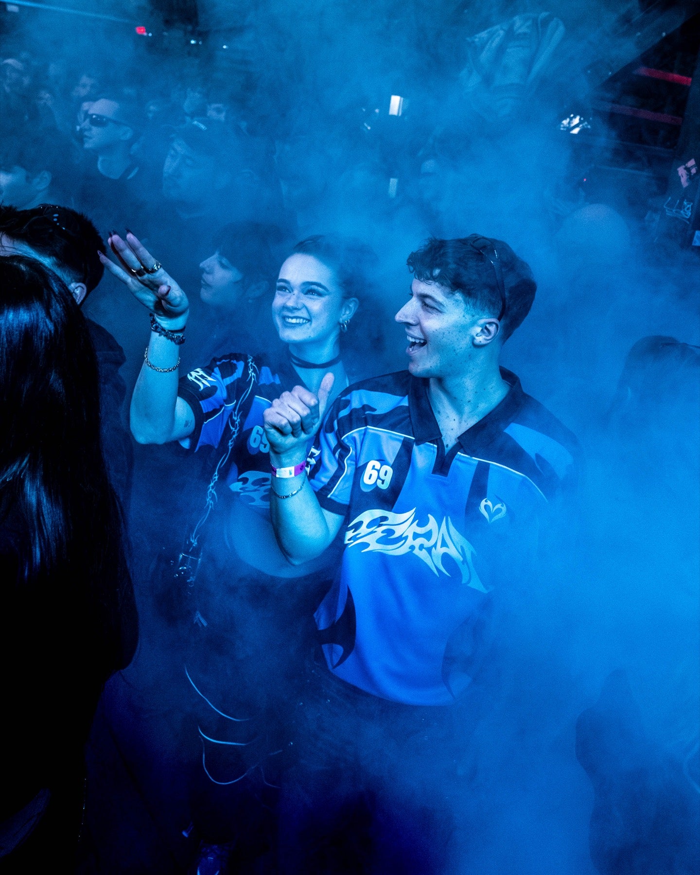 Feral jersey in the blue haze